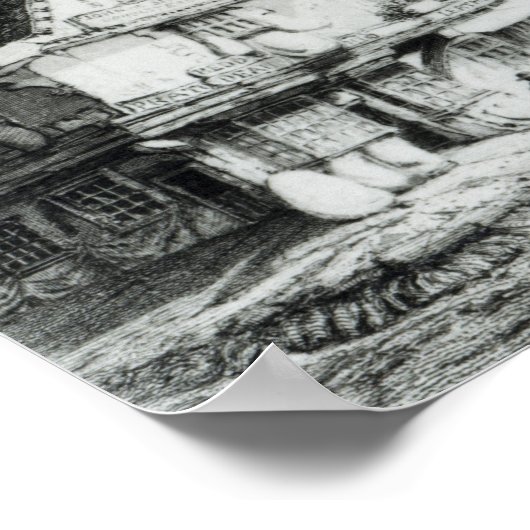 Faneuiel Hall, Boston Poster (Hoek)