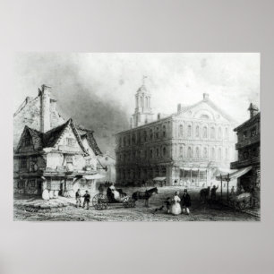 Faneuiel Hall, Boston Poster