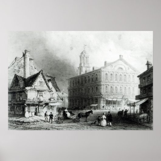 Faneuiel Hall, Boston Poster (Voorkant)