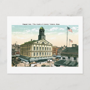 Faneuil Hall, Boston, Mass Briefkaart