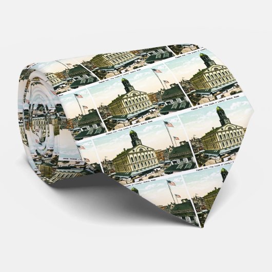 Faneuil Hall, Boston, Massachusetts Stropdas (Opgerold)