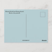  Faneuil Market en Quincy Market Boston MA Briefkaart (Achterkant)