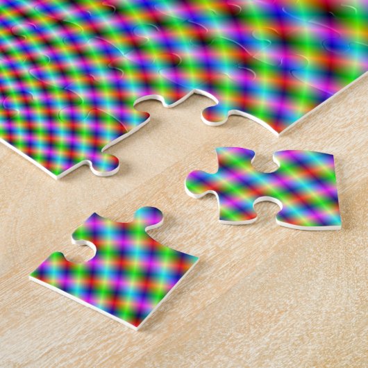 Fanfare in Neon Lights Legpuzzel (Zijkant)