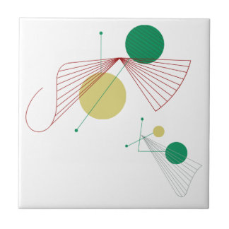 FANFARE keramische tegel Trivet 4,25 inch - Aanpas Tegeltje