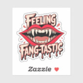 Fang-achtige sticker (Vel)