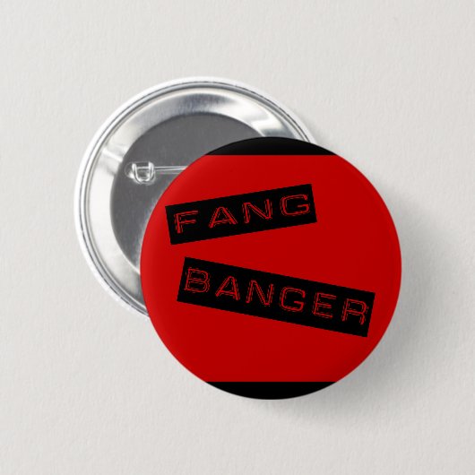 Fang Banger Button (Voorkant /achterkant)