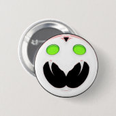 Fang Face Ronde Button 5,7 Cm (Voorkant /achterkant)