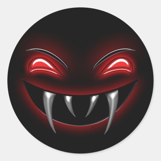 Fang Face Stickers (Voorkant)