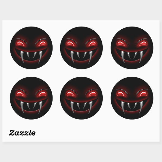 Fang Face Stickers (Vel)