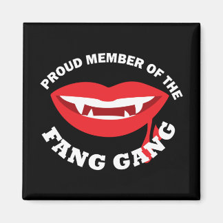 Fang Gang Vierkante Magneet (Donker)