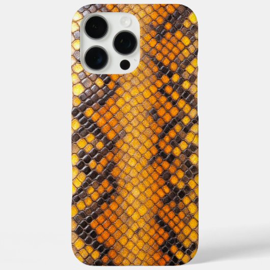 Fang Hoesje: Opvallende Snake Skin Style Case-Mate iPhone Case (Achterkant)