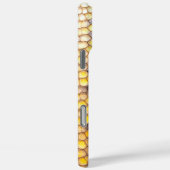 Fang Hoesje: Opvallende Snake Skin Style Case-Mate iPhone Case (Achterkant / Rechts)