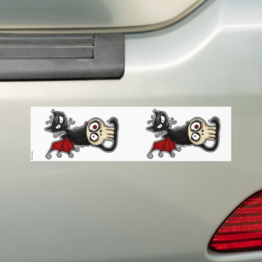 fang kat scrapbooking stickers (Op auto)