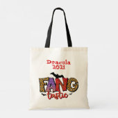 Fang Tastic Kind Halloween Snoep Tote Bag (Achterkant)