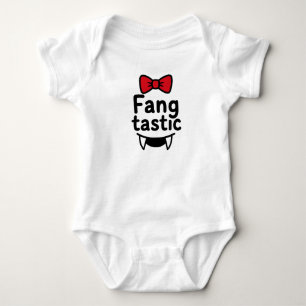 Fang Tastisch Cute Vampier Halloween Baby Romper