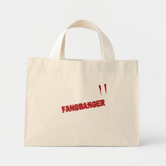 Fangbanger Mini Tote Bag (Voorkant)