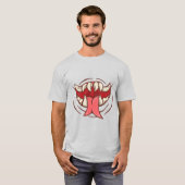 Fanged Monster Mouth T-shirt (Voorkant volledig)