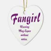Fangirl/Fanfic Keramisch Ornament (Links)
