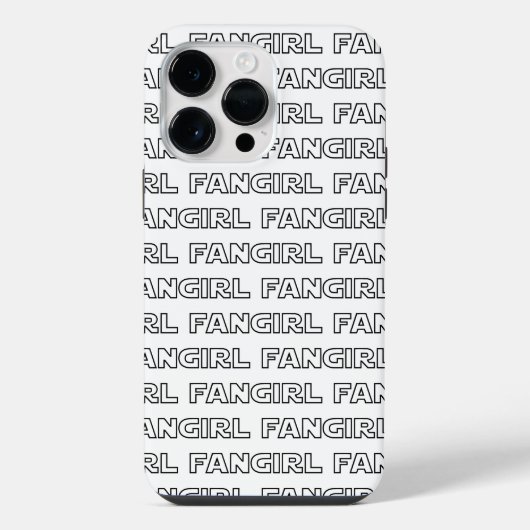 FANGIRL iPhone HOESJE (Achterkant)