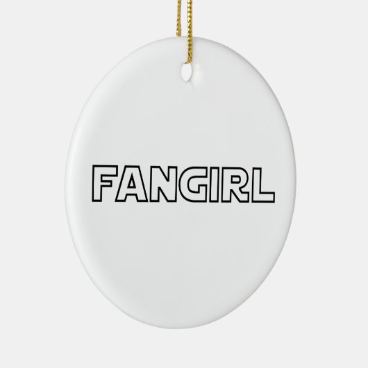 FANGIRL KERAMISCH ORNAMENT (Rechts)