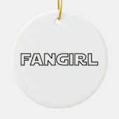 FANGIRL KERAMISCH ORNAMENT (Voorkant)