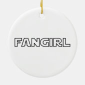 FANGIRL KERAMISCH ORNAMENT (Achterkant)