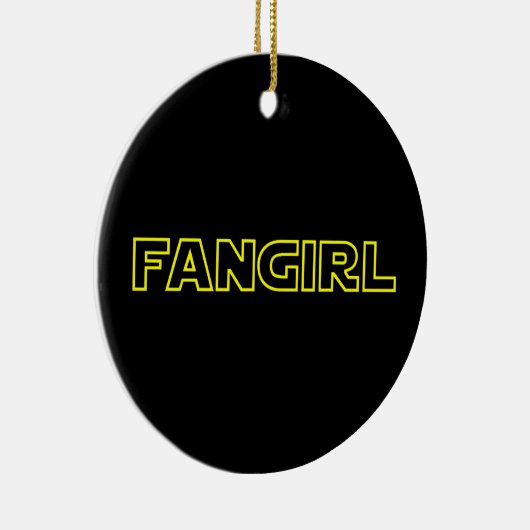 FANGIRL KERAMISCH ORNAMENT (Rechts)