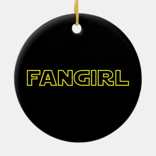 FANGIRL KERAMISCH ORNAMENT (Achterkant)