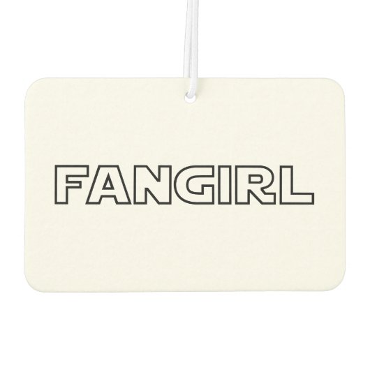 FANGIRL LUCHTVERFRISSER (Achterkant)