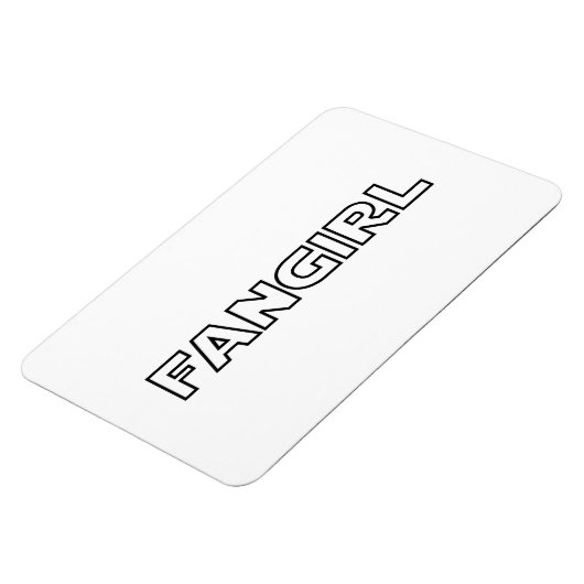 FANGIRL MAGNEET (Linkerzijde)