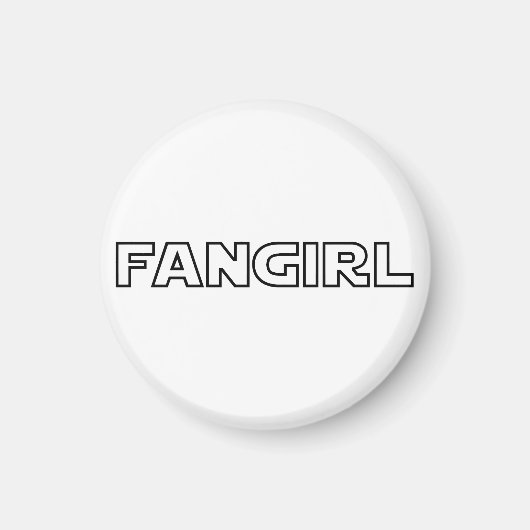 FANGIRL MAGNEET (Voorkant)