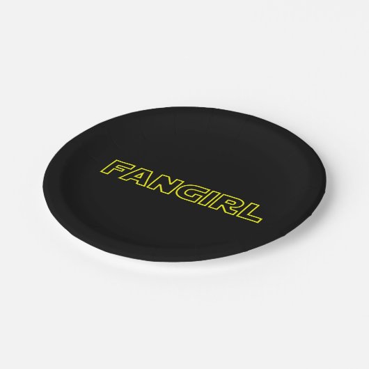 FANGIRL PAPIEREN BORDJE (Gekanteld)