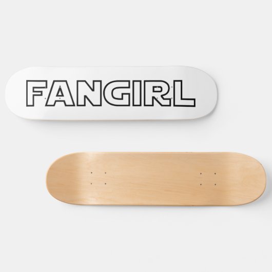 FANGIRL PERSOONLIJK SKATEBOARD (Horizontaal)