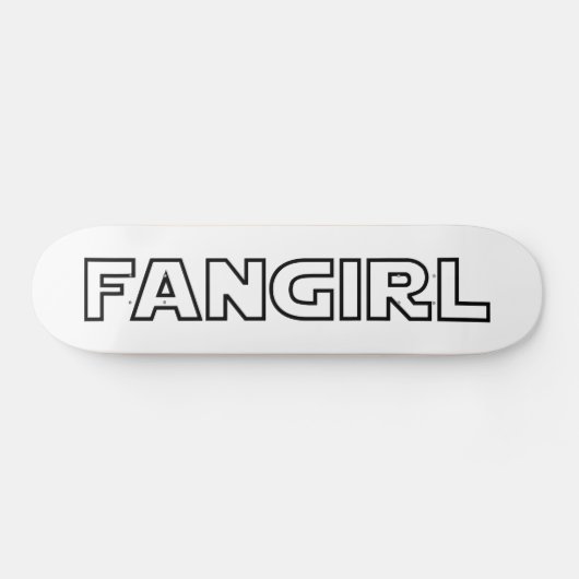 FANGIRL PERSOONLIJK SKATEBOARD (Horizontaal)