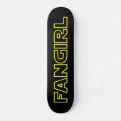 FANGIRL PERSOONLIJK SKATEBOARD (Voorkant)