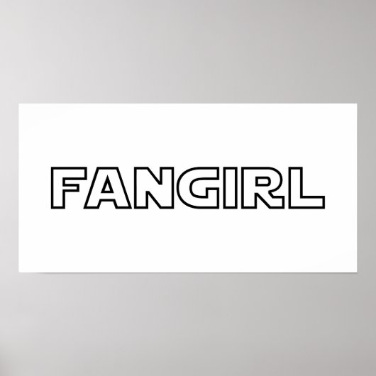 FANGIRL POSTER (Voorkant)