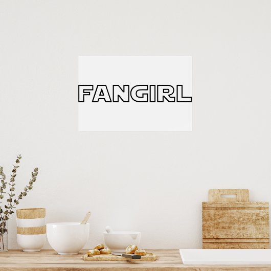 FANGIRL POSTER (Keuken)