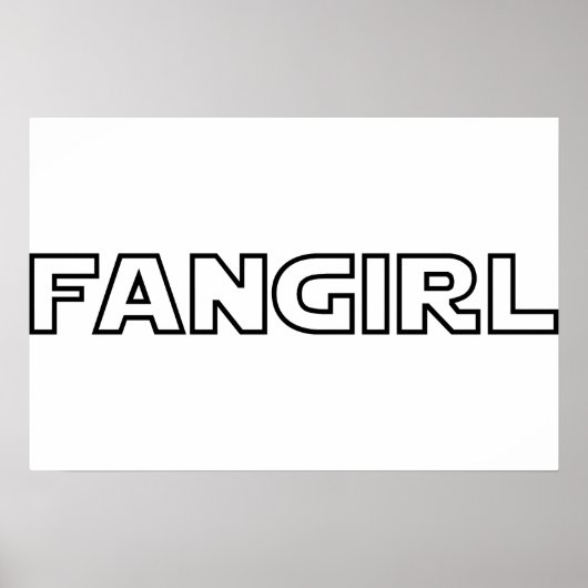 FANGIRL POSTER (Voorkant)