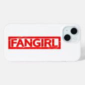 Fangirl Stamp Case-Mate iPhone Case (Achterkant (horizontaal))