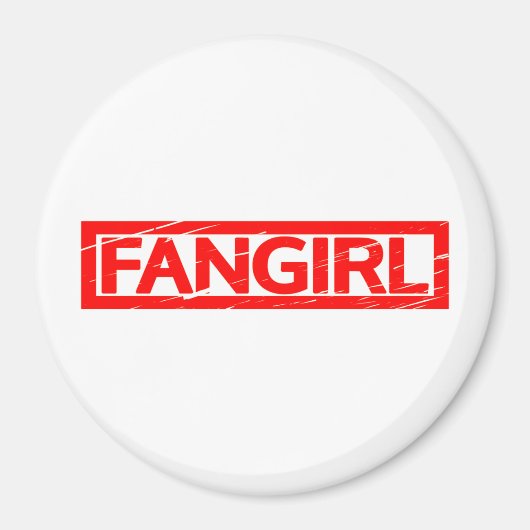 Fangirl Stamp Magneet (Voorkant)