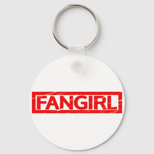 Fangirl Stamp Sleutelhanger (Voorkant)