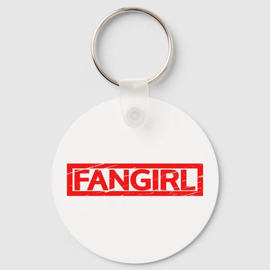 Fangirl Stamp Sleutelhanger (Voorkant)