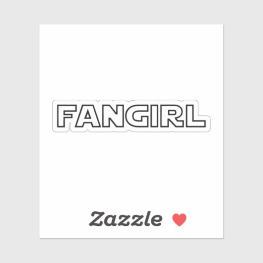 FANGIRL STICKER (Vel)