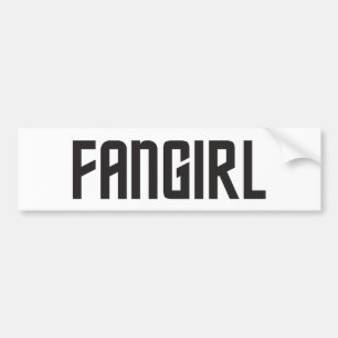 FangirlBumpersticker Bumpersticker