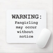 Fangirling Muismat (Met muis)