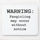 Fangirling Muismat (Voorkant)