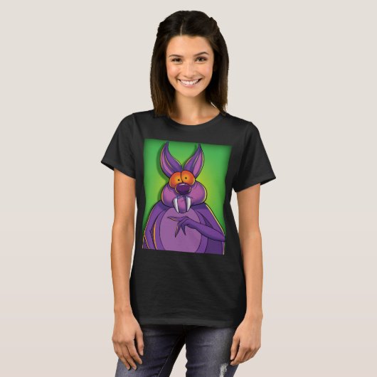 Fangley uit Defenders of Monstro City T-shirt (Voorkant volledig)