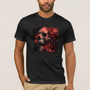 Fangll Morges – Gotische Schedel T-Shirt