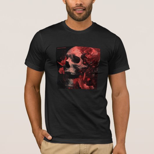 Fangll Morges – Gotische Schedel T-Shirt (Voorkant)
