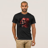 Fangll Morges – Gotische Schedel T-Shirt (Voorkant volledig)